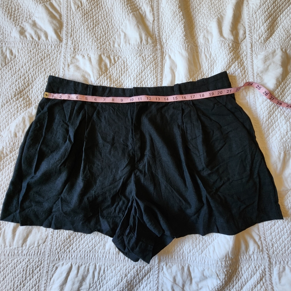 GAP Linen High Waist Trouser Shorts